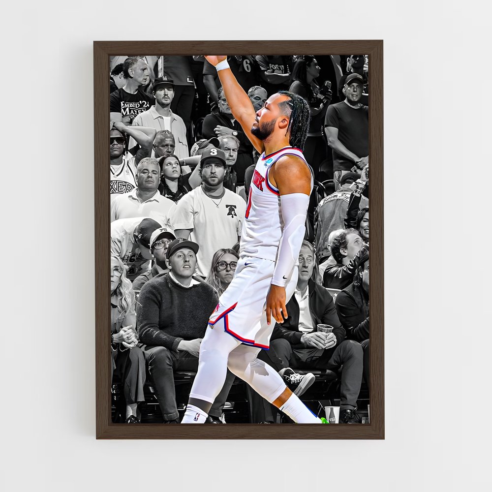 Poster Jalen brunson vertes – affiche Basketball (vue 5)